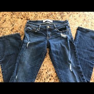 Abercrombie and Fitch bootcut jeans